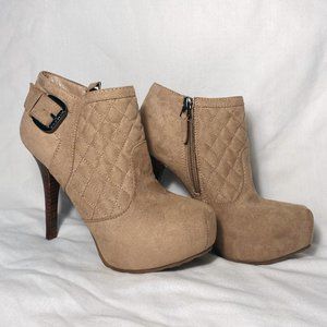 Suede Booties